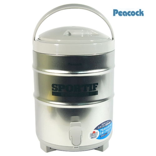 이마트 피코크 일본 보온보냉물병 워터저그 대형물통 아이스물통 실버 9.5L_이미지