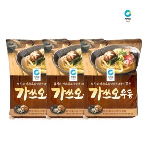 대상 청정원 가쓰오 우동 458g [3개]