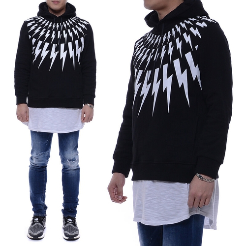 닐바렛 라이트닝 볼트 후드 티셔츠 PBJS260S F553S 524