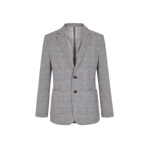 PARKLAND BY 보스트로 혼방 체크 스트레치 자켓-M5BB221096