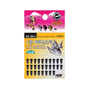 HDF 해동조구 V형 찌쿠션고무ㅣ릴찌낚시 충격완충고무