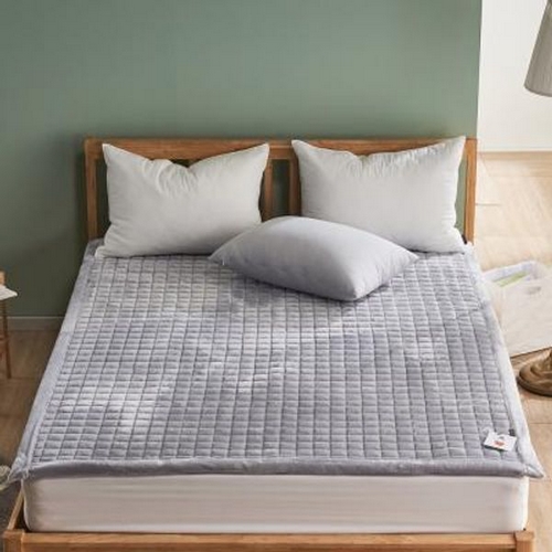 샤이닝홈 아밍 플로리아 극세사 발열 침대패드 (퀸 Q)_이미지