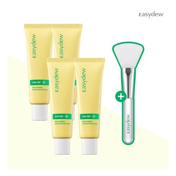 이지듀 멜라토닝 글로우 랩핑 팩 50ml (4개)_이미지
