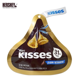허쉬 키세스 크리미 밀크 146g (4개)_이미지