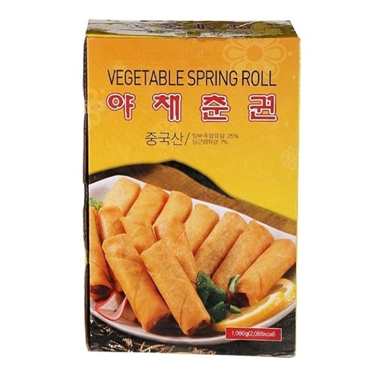 랜시푸드 야채춘권 1.08kg이미지입니다. 누르면 해당 게시물로 새창이동합니다.
