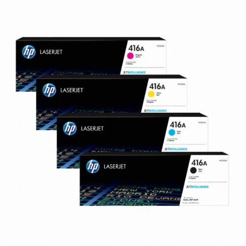HP 벌크 416A (W2040A, W2041A, W2042A, W2043A) 4색 세트 (유통기간경과)_이미지