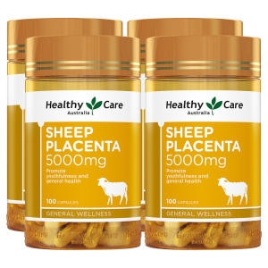 HealthyCare 양태반 5000mg 100정 (4개)_이미지