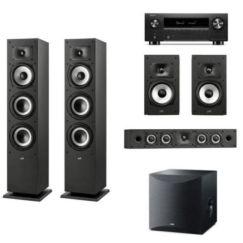 데논 AVC-X3800H + 폴크오디오 XT60 + XT20 + XT35 5.1채널 (NS-SW100)_이미지