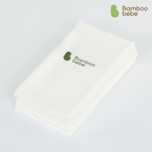 밤부베베 대나무 시그니처 사각 기저귀 퓨어(화이트) (5매)