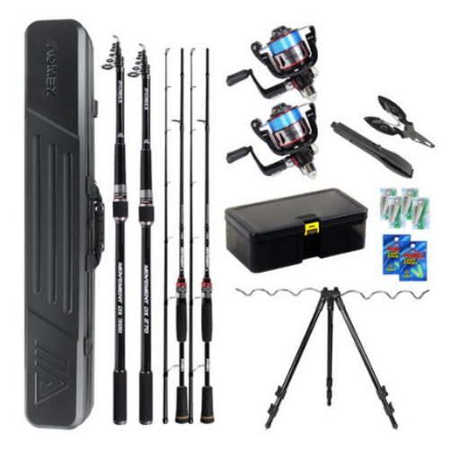 무브먼트 DX 라운드 원투 루어 낚시세트