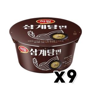 하림 삼계탕면 107g (9개)_이미지