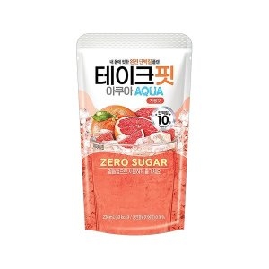 남양유업 테이크핏 아쿠아 자몽 맛 230ml (9개)_이미지