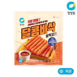 대상 청정원 달콤바삭 쌀떡꼬치 380g이미지입니다. 누르면 해당 게시물로 새창이동합니다.