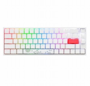 Ducky ONE 2 SF RGB PURE WHITE PBT 이중사출 영문 [저소음 적축]