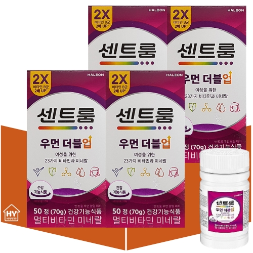 센트룸 우먼 더블업 멀티비타민 미네랄 50정 (4개)_이미지