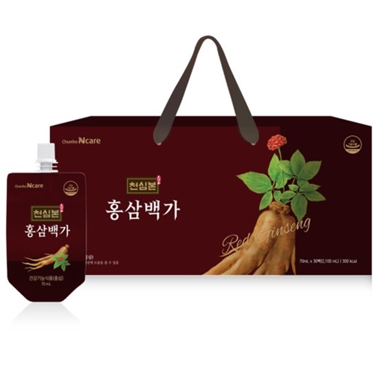 천호엔케어 천심본 홍삼백가 70ml 30포 (1개)