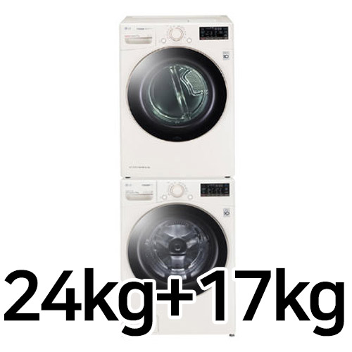 LG전자 트롬 펫 F24EDE + 펫 RH17ETE (일반설치)