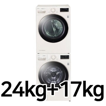 LG전자 트롬 펫 F24EDE + 펫 RH17ETE (일반설치)