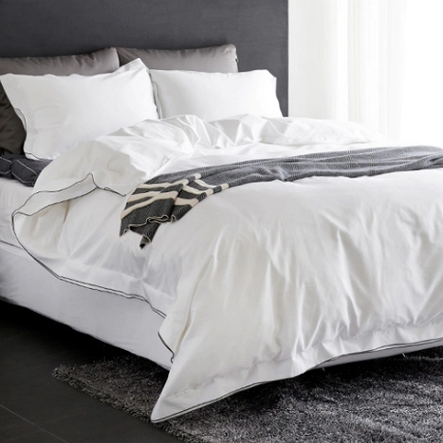 헬렌스타인 엑스트라웜 마자르 구스이불+80수 퓨어라인 이불커버 세트 (싱글 S)_이미지