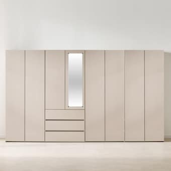 BIF보루네오 아르메 세인트 LPM 키큰장 터치 옷장세트 3200