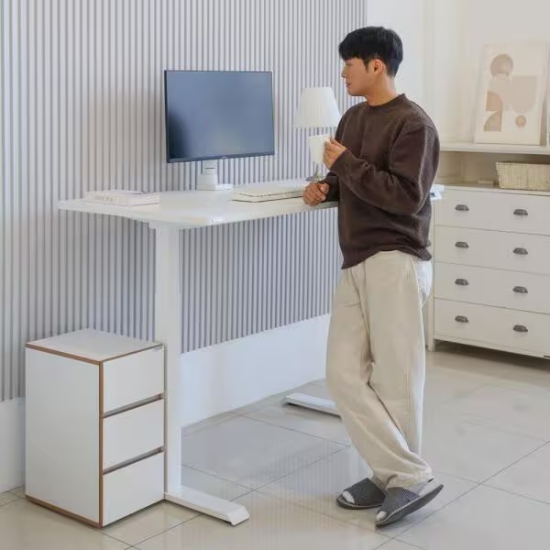 카멜마운트 핏쳐 프리미엄 보쉬모터 B1 2STEP 모션 스탠딩 책상 (1800x750)_이미지