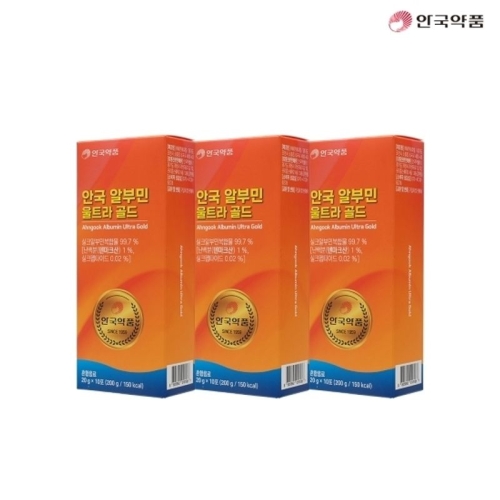 안국약품 안국 알부민 울트라 골드 20g 10포 (3개)_이미지