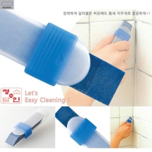마나 일본 마-나 주  /청소의달인-틈새 지우개/하드타입/욕실타일 줄눈청소/변기틈새 청소/수도주변 물때 청소  MADE IN J..