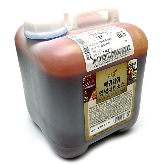 이츠웰 매콤달콤 양념치킨 소스 10kg (1개)_이미지