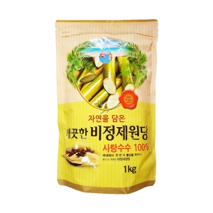 피비에스 깨끗한 비정제원당 1kg (4개)_이미지