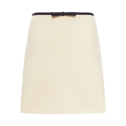 발렌티노 PAP 미디스커트 FW25 7B0RAEB090YDNG 6590242