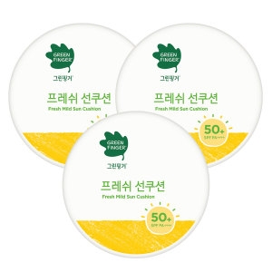유한킴벌리 그린핑거 프레쉬 선쿠션 12g (본품3개)