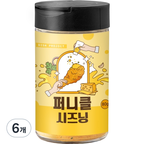 아이엠소스 디쉬프로젝트 퍼니클 시즈닝 80g (6개)_이미지