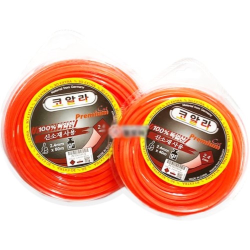 코알라 사각 예초기 나일론줄 (2.4mm x 80m)_이미지