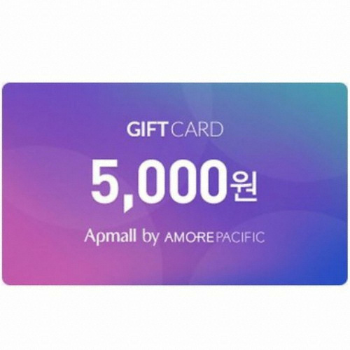 아모레퍼시픽 아모레퍼시픽몰 기프트카드 (금액형) (5천원)_이미지