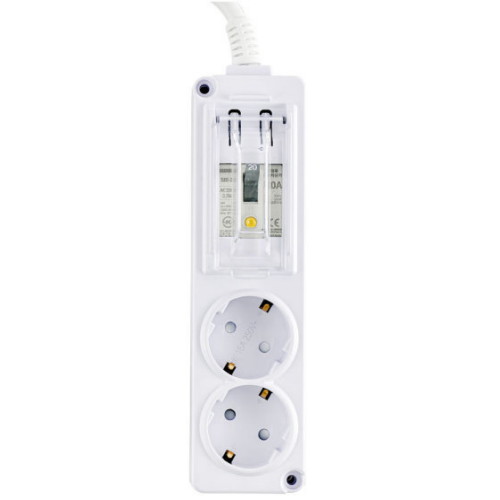 세계 스마트파워탭 2구 16A 누전차단 고용량 멀티탭 (3m)_이미지