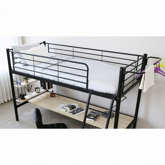 일루일루 코모드i 올인원 좌식책상 벙커침대 S (볼라텍스폼)_이미지