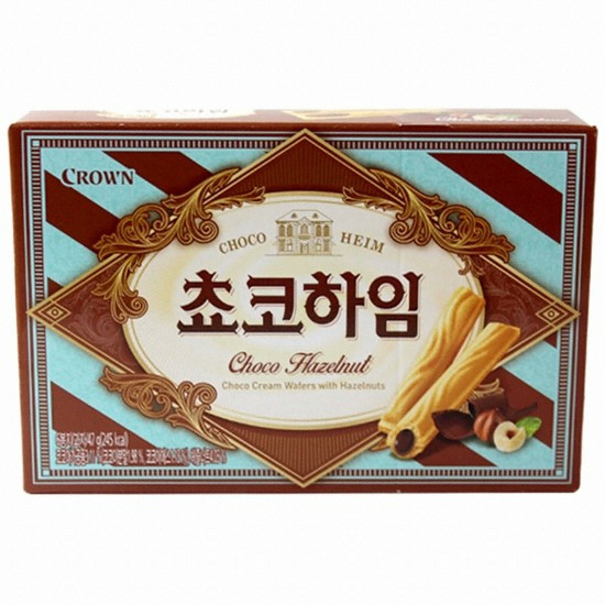 크라운제과 쵸코하임 6개입 47g (18개)_이미지