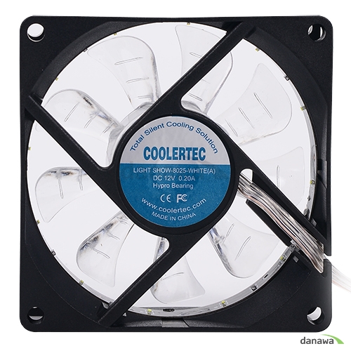 COOLERTEC LIGHT SHOW-8025 WHITE(A)
