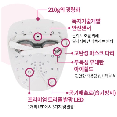 보텍 퓨리스킨 플러스 LED마스크_이미지