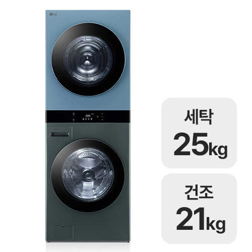 LG전자 트롬 오브제컬렉션 워시타워 WL21GNZU_이미지