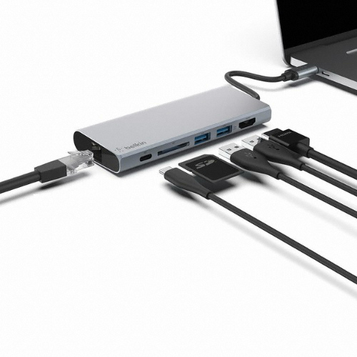 벨킨 F4U092btSGY (6포트/USB 3.0 Type C)이미지입니다. 누르면 해당 게시물로 새창이동합니다.