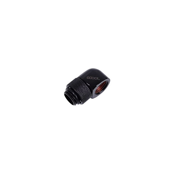 ALPHACOOL HF 90도 회전 피팅 (딥블랙)_이미지