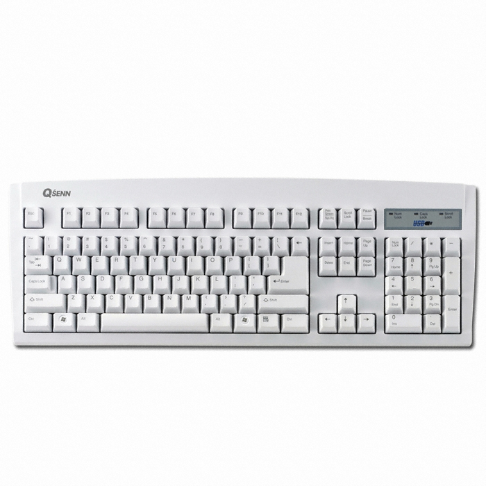 지피전자 QSENN SEM-DT35 USB 화이트 (without armrest)