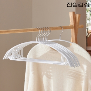 진심감성 논슬립 어깨뿔방지 옷걸이 (60개)
