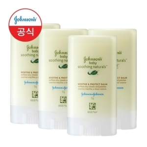  존슨즈베이비 수딩 내추럴 수드&프로텍트 밤 15ml [4개]