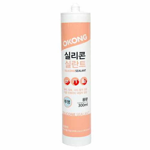 오공 실리콘 실란트 300ml (1개)_이미지