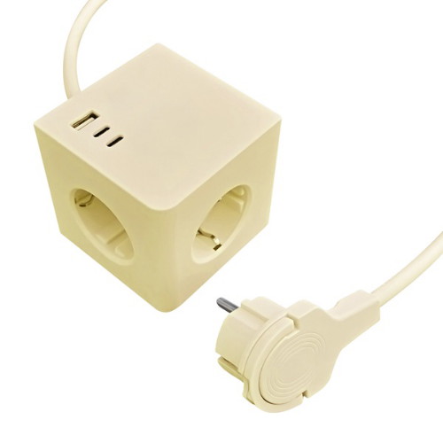 �������� 3�� 16A ���ΰ� USB CŸ�� ���뷮 ť�� ��Ƽ��