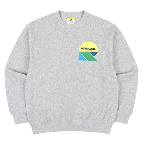 캉골 CRS 베이직 스웨트셔츠 9001 (멜란지그레이)_이미지