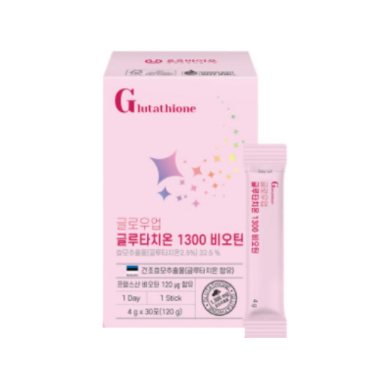 한풍네이처팜 온유바이오 글로우업 글루타치온1300 비오틴 4g 30포 (1개)