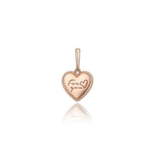 로이드 로이드 볼륨 하트 비쥬참 14K Gold 펜던트 LPP21047 LLOYD_이미지